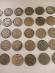 TOP AUKCIA: Staré mince, konvolut 50 ks !!! 1 Koruna 1957 - 60  - Numizmatika