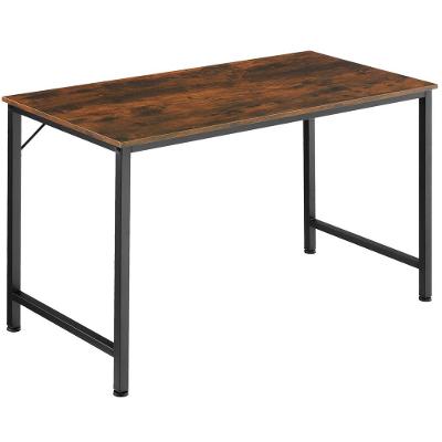 tectake 404463 písací stôl jenkins - industriálne drevo tmavé, rustikál