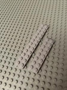 LEGO dieliky rôzne lb186 - svetlé šedé 2x8 (1 ks) a 2x12 (1 ks)