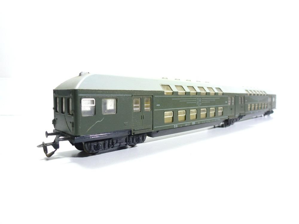 BTTB - Dvojdielna jednotka poschodových vozidiel DR - TT - Modelové železnice