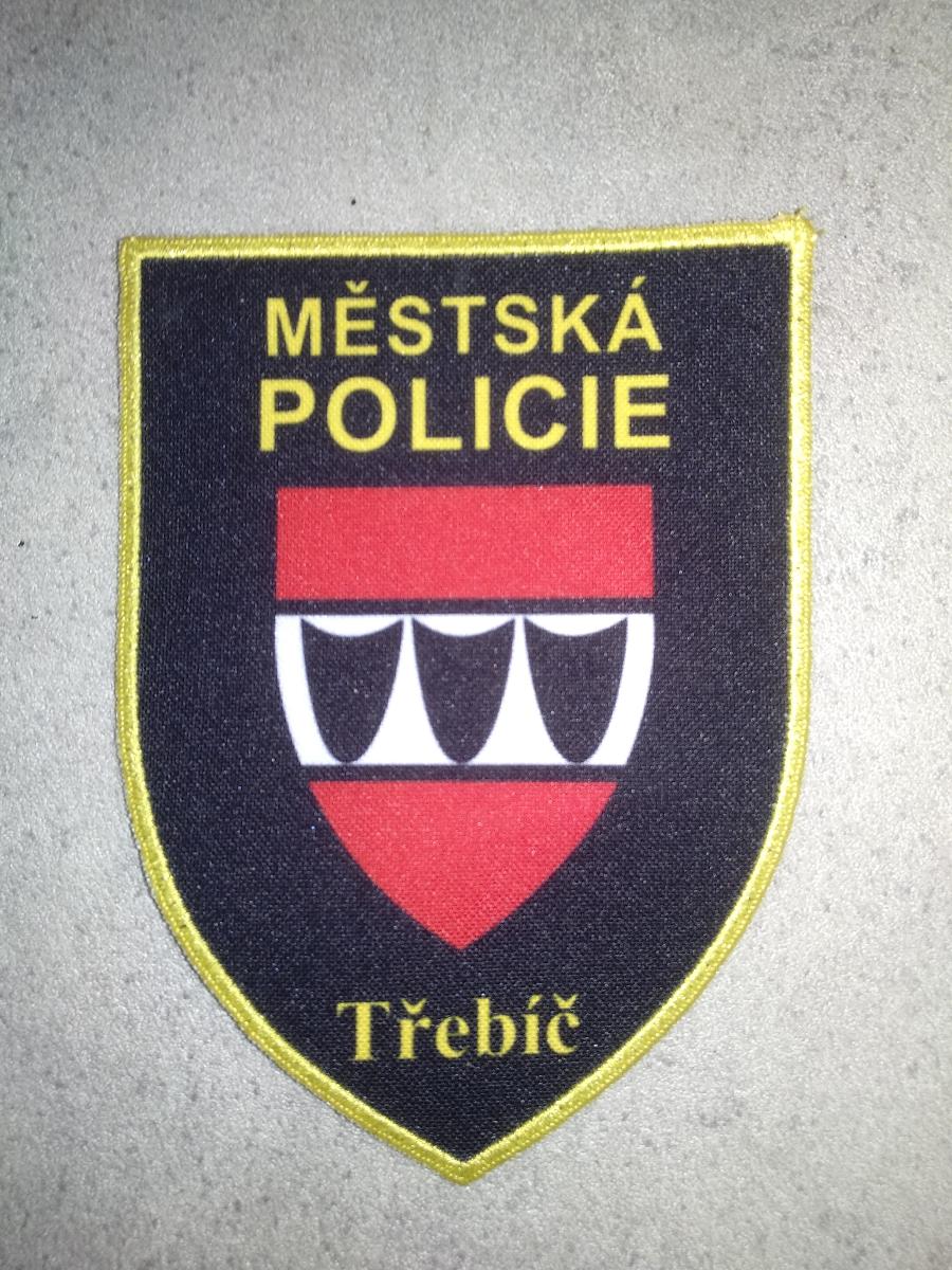 nášivka MESTSKÁ POLÍCIA Trebišov - Zberateľstvo