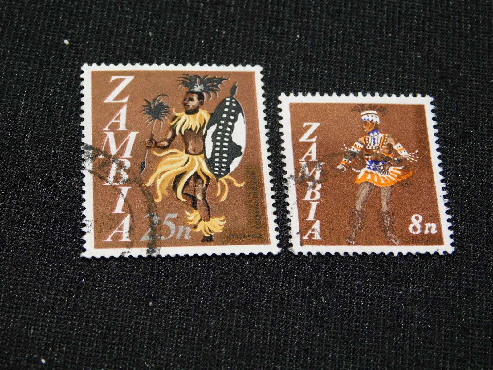 4. Séria - Rôzne - Zambia - Známky