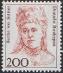 Nemecko 1991 Mi: DE 1498** Bertha von Suttner (1843-1914) - Známky Nemecko
