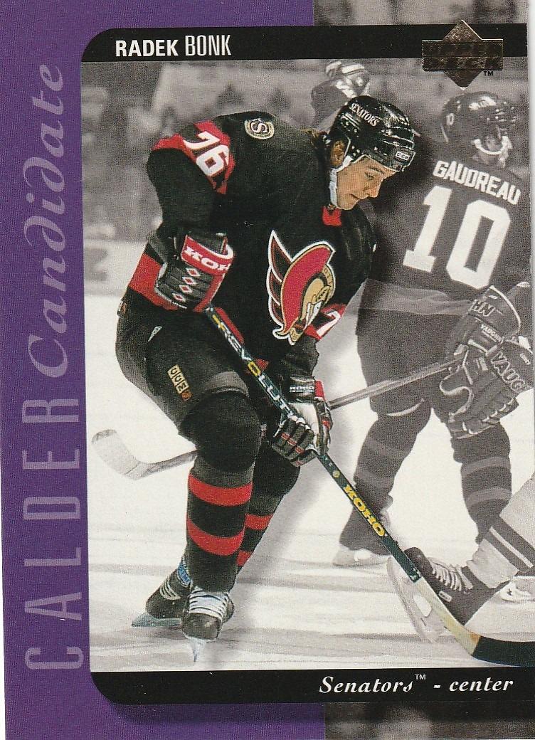 Radek Bonk-CALDER CANDIDATE-UD 1995 - Hokejové karty