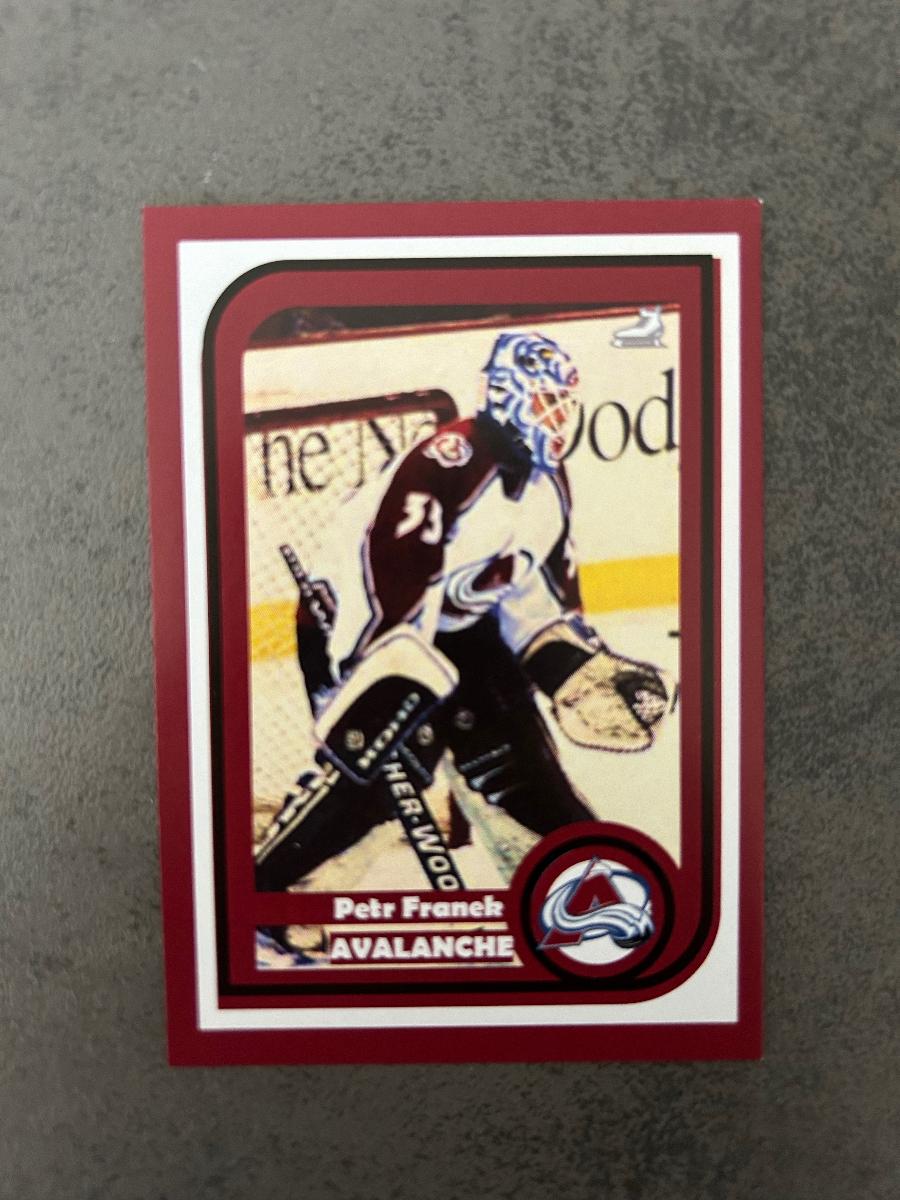 Peter Franek - Colorado Avalanche - Hokejové karty