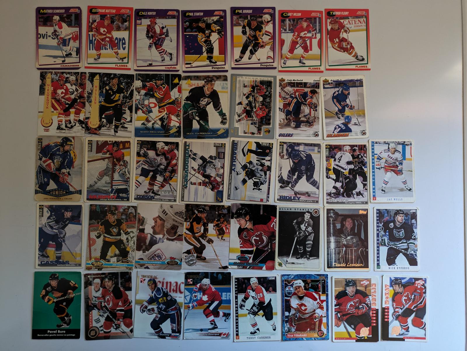 Hokejové karty - rôzne - Hokejové karty