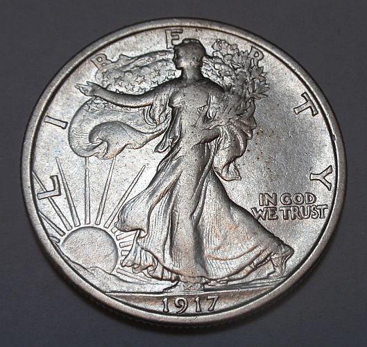 USA - 1/2 dolár 1917 (Ag) - Numizmatika