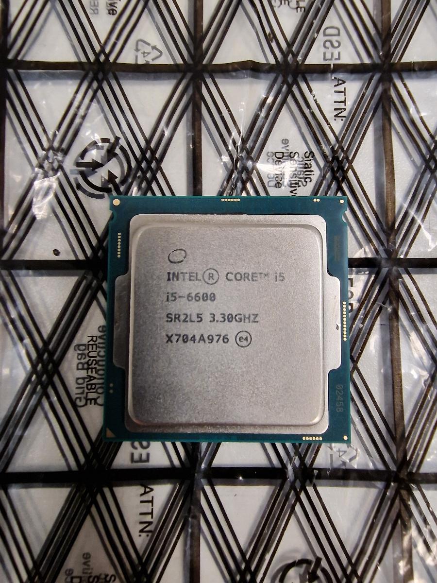 CPU Intel Core i5-6600, SR2L5 - Počítače a hry