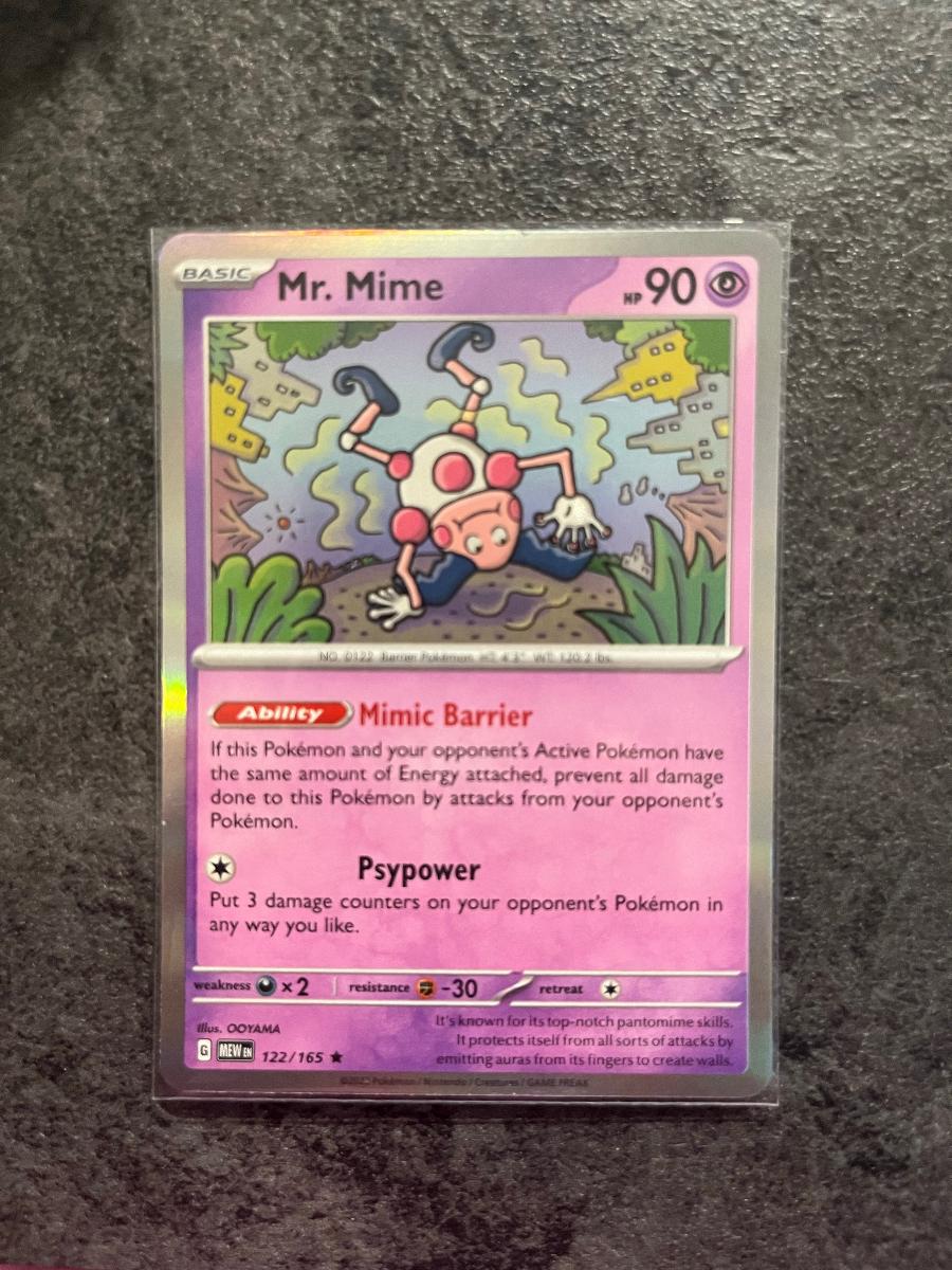 Pokémon Scarlet & Violet 151 - Mr. Mime [Holo] #122 - Zábava