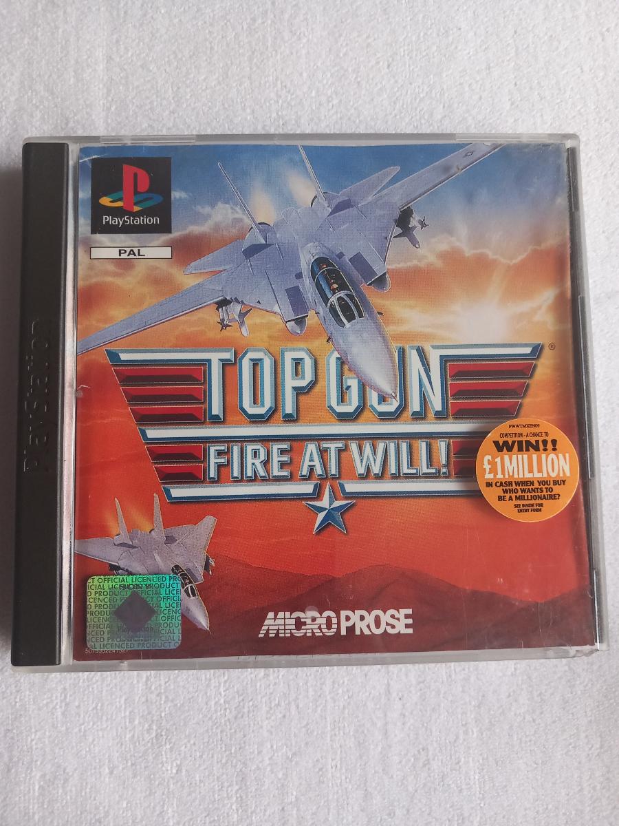 +++ TOP Gun: Fire at Will! (PS1)+++ - Hry