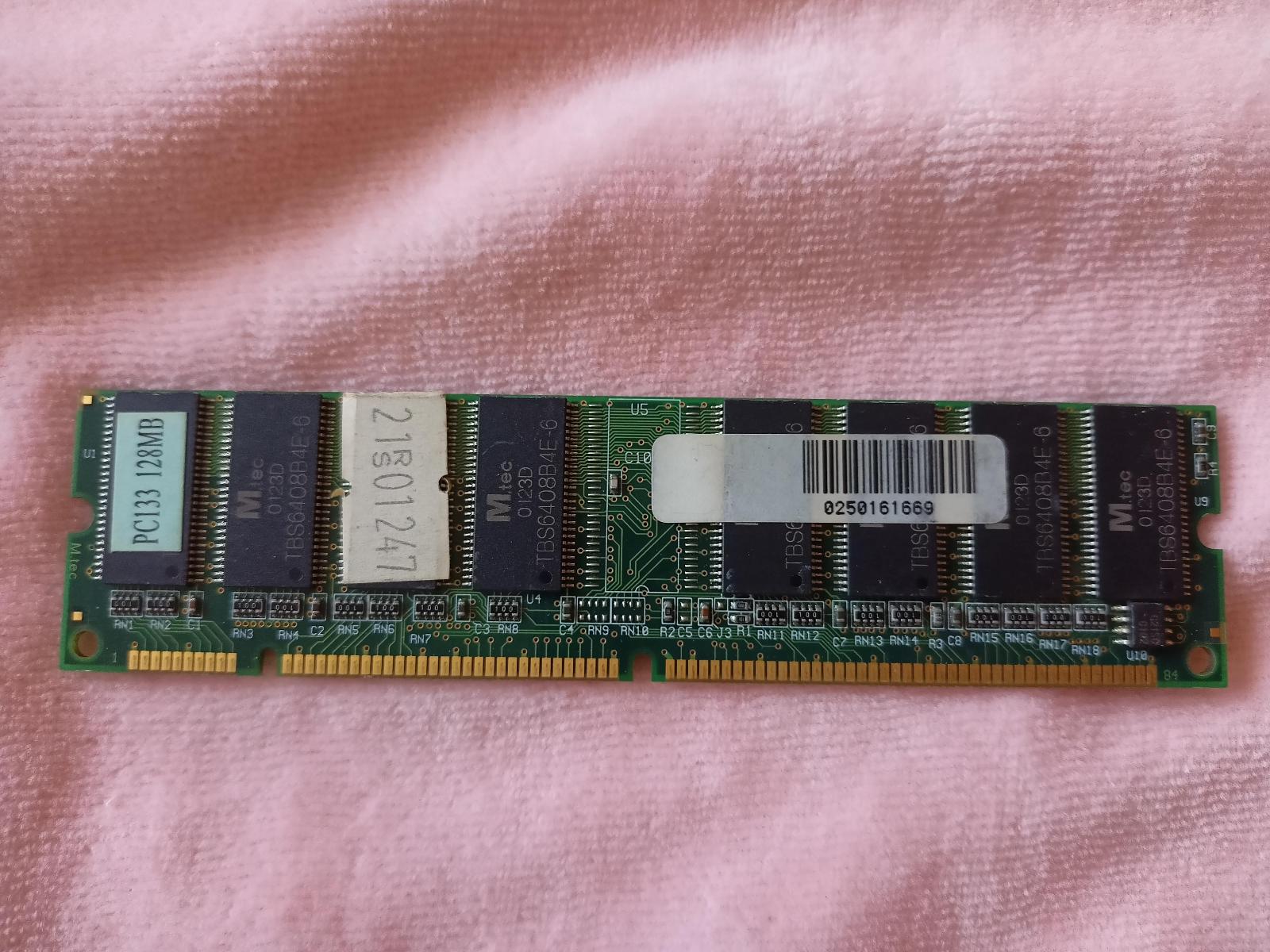 SDRAM - 128 MB / PC133 - Počítače a hry