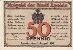 Nemecké núdzovky 1921 - Apolda - 50 Pfennig (oranžové B na rube) - Zberateľstvo