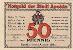 Nemecké núdzovky 1921 - Apolda - 50 Pfennig (oranžové F na rube) - Zberateľstvo