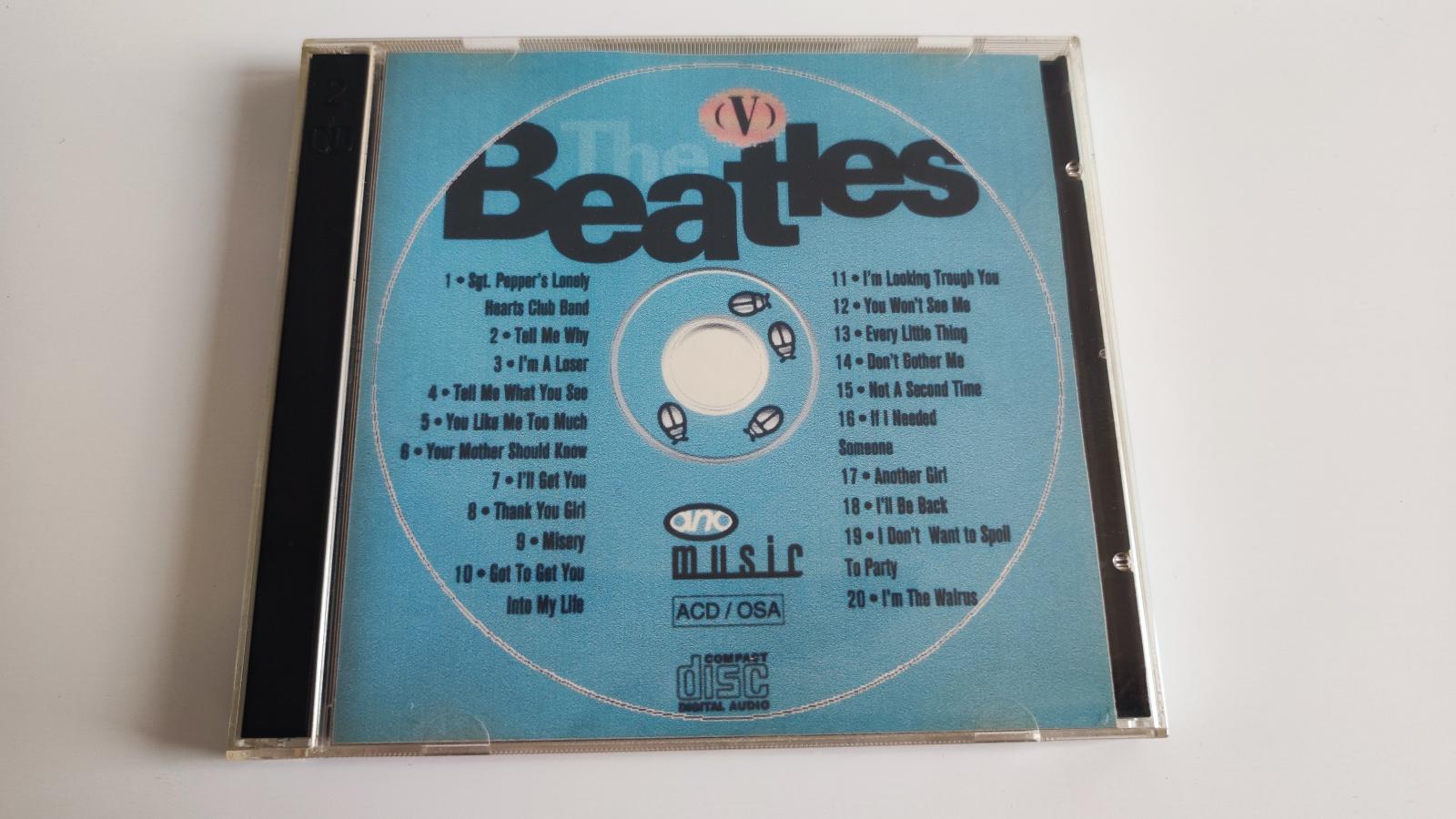 CD The Beatles - mix - Hudba