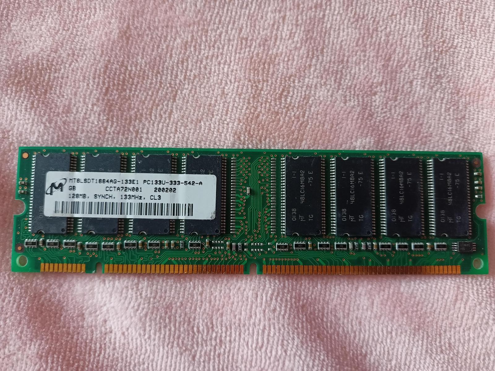SDRAM - 128 MB / PC133  - Počítače a hry