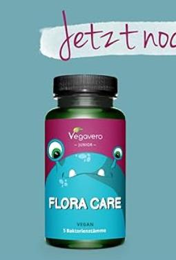 Vegavero - FLORA CARE Junior probiotiká - prášok 75 g - Lekáreň a zdravie