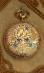 Nádherné zlaté hodinky mníšky, pôvodné etue - Starožitnosti
