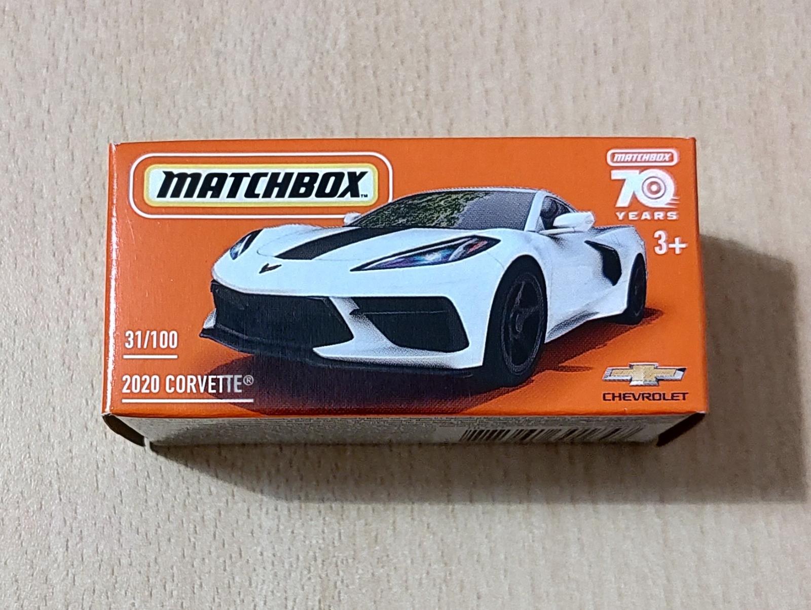 Matchbox 2020 Corvette, HLF21 - Angličáky (1:64 a menšie)