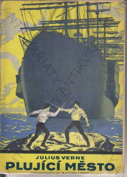 Plávajúce mesto Julius Verne 1930 - Knihy a časopisy