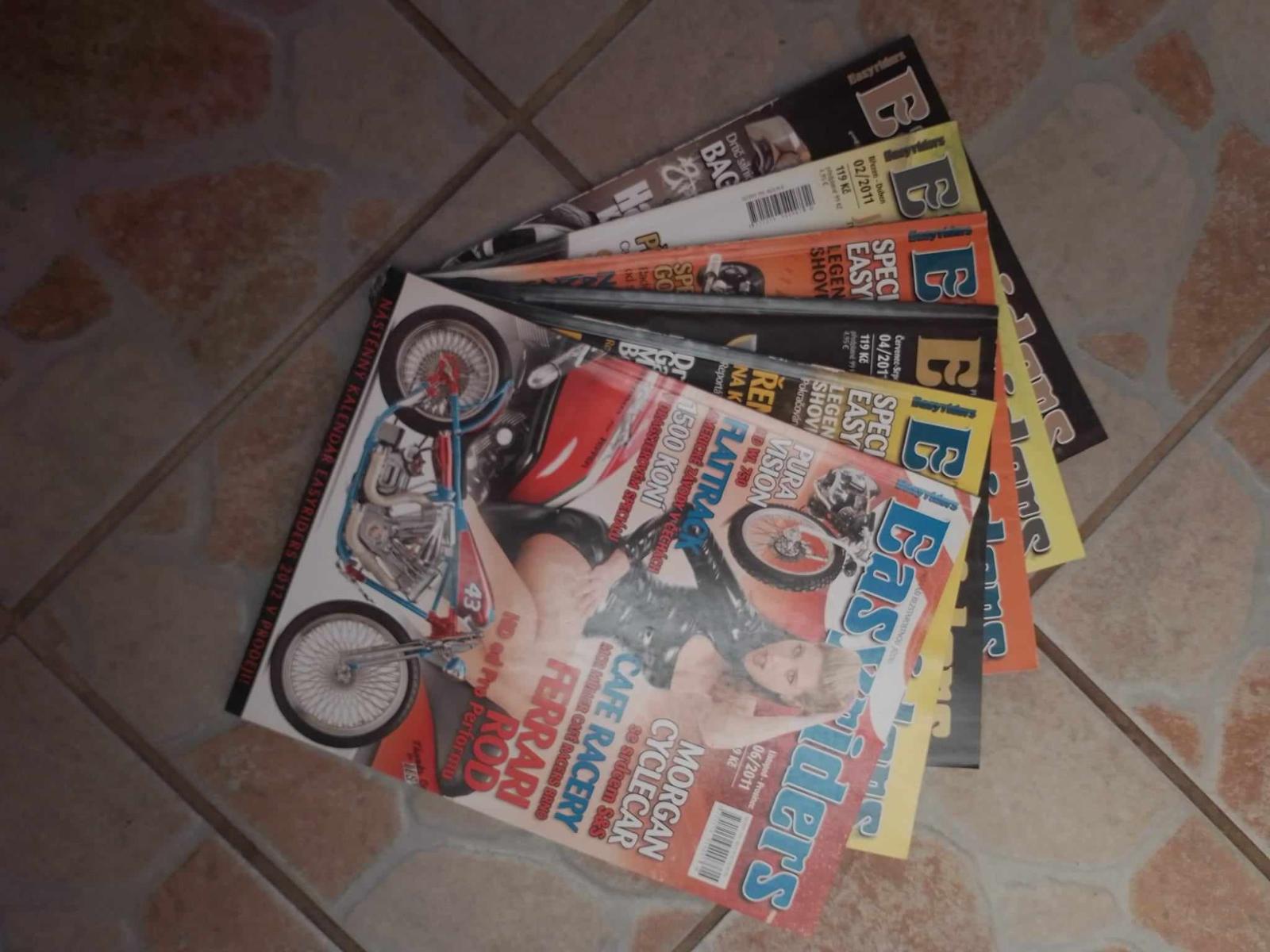 časopisy Easyriders pre motorkárov - Motoristická literatúra