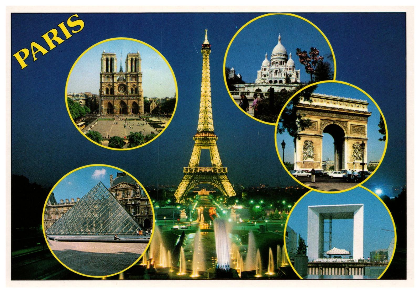 FRANCÚZSKO - PARIS - Pohľadnice