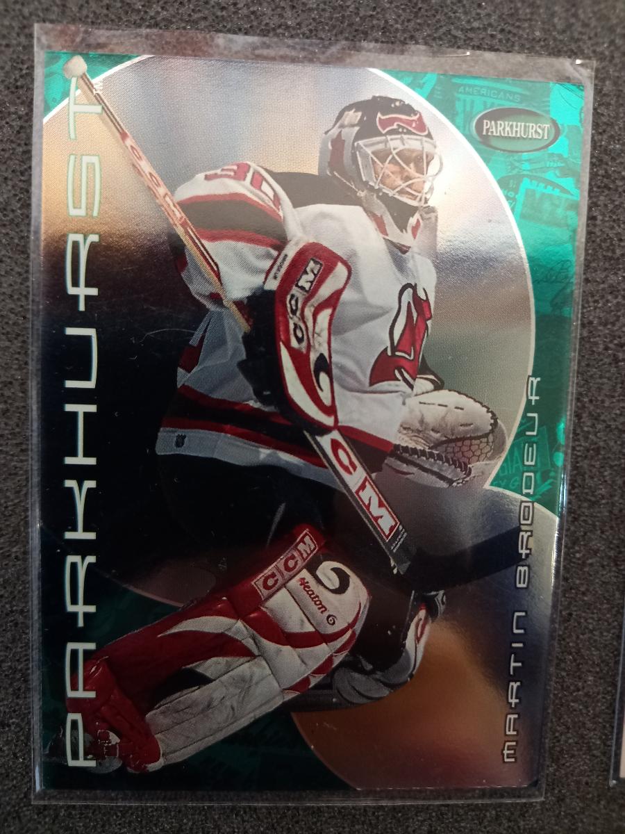 MARTIN BRODEUR PARKHURST 2001 - Hokejové karty