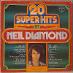 LP Neil Diamond - 20 Super Hits By Neil Diamond, 1975 - LP / Vinylové dosky