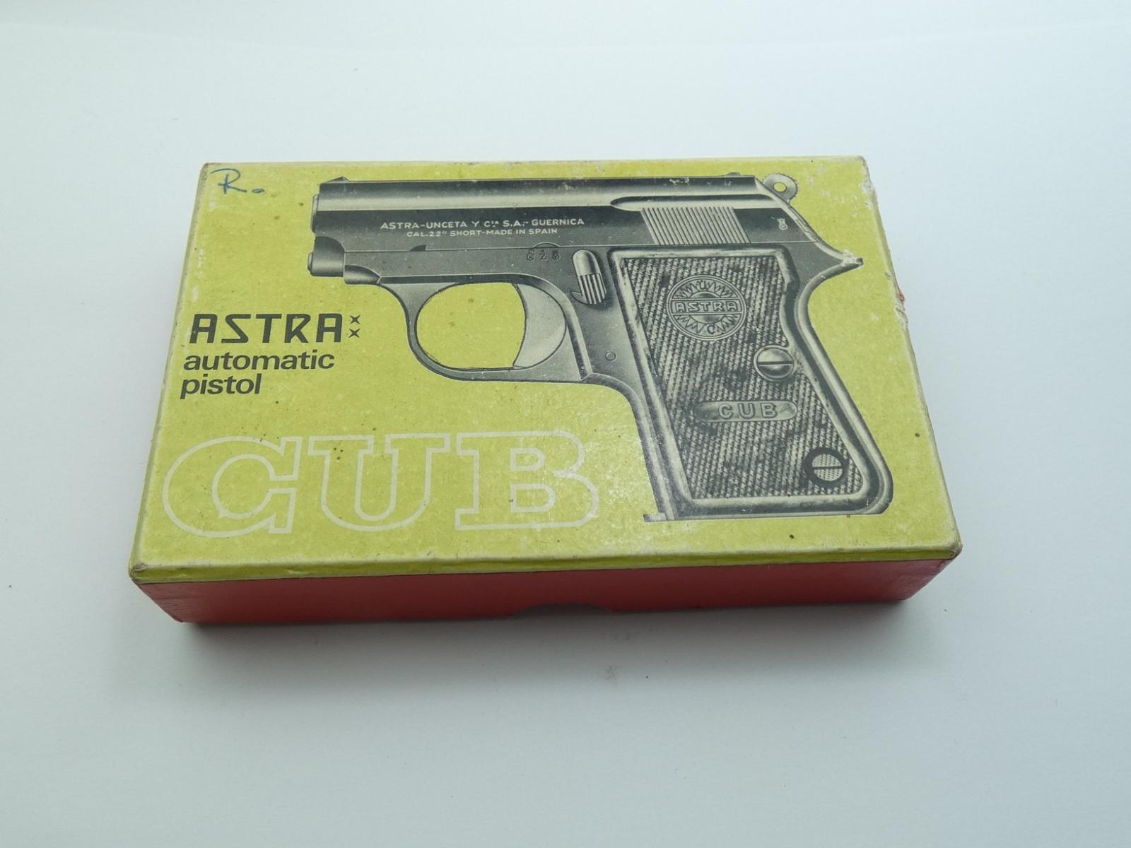 Zberateľská krabička pre pištoľ Astra - Zberateľské zbrane