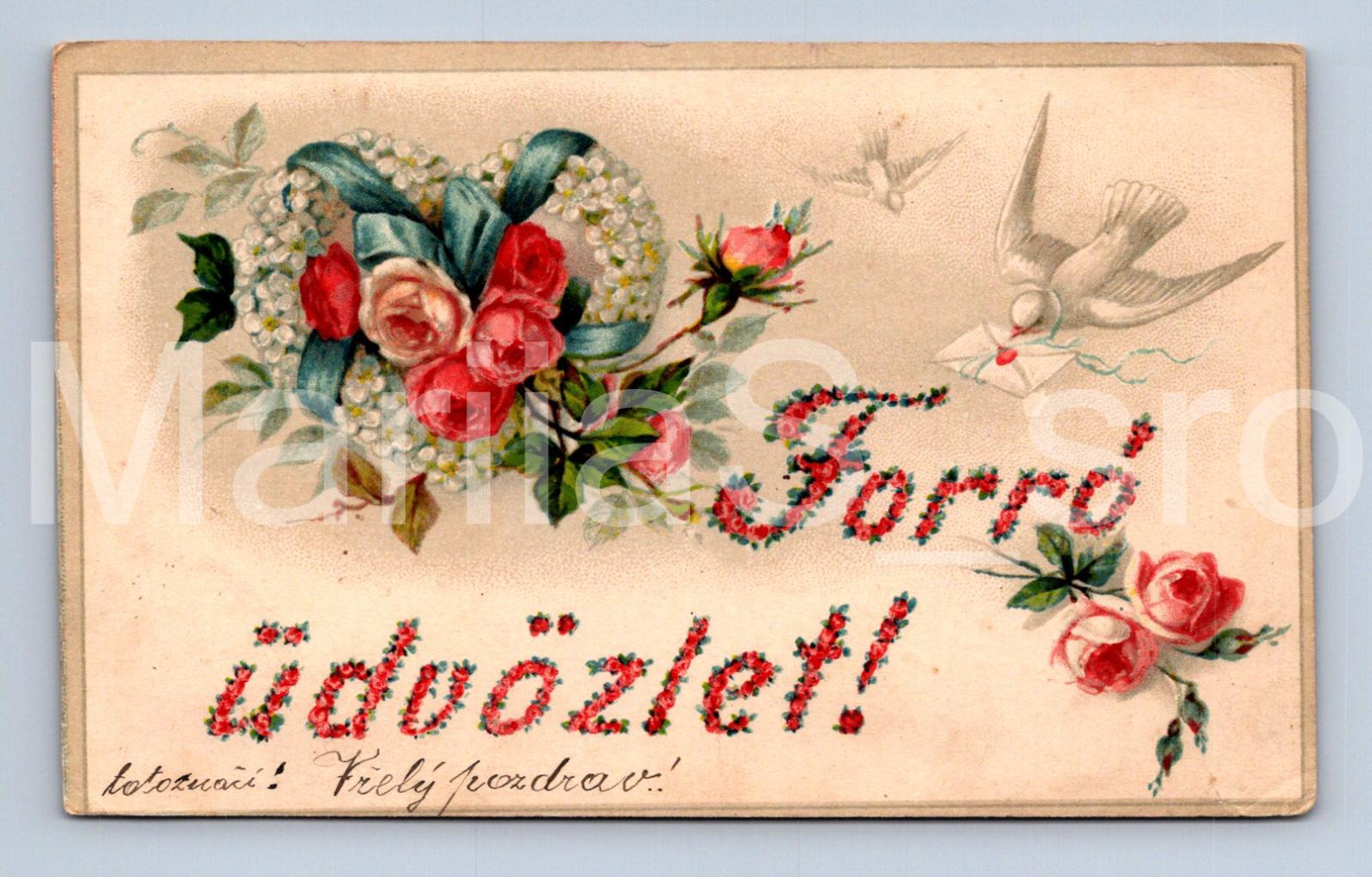 Pohľadnica FORRÓ ÜDVÖZLET - poľná pošta 1918 (ST29632) - Pohľadnice
