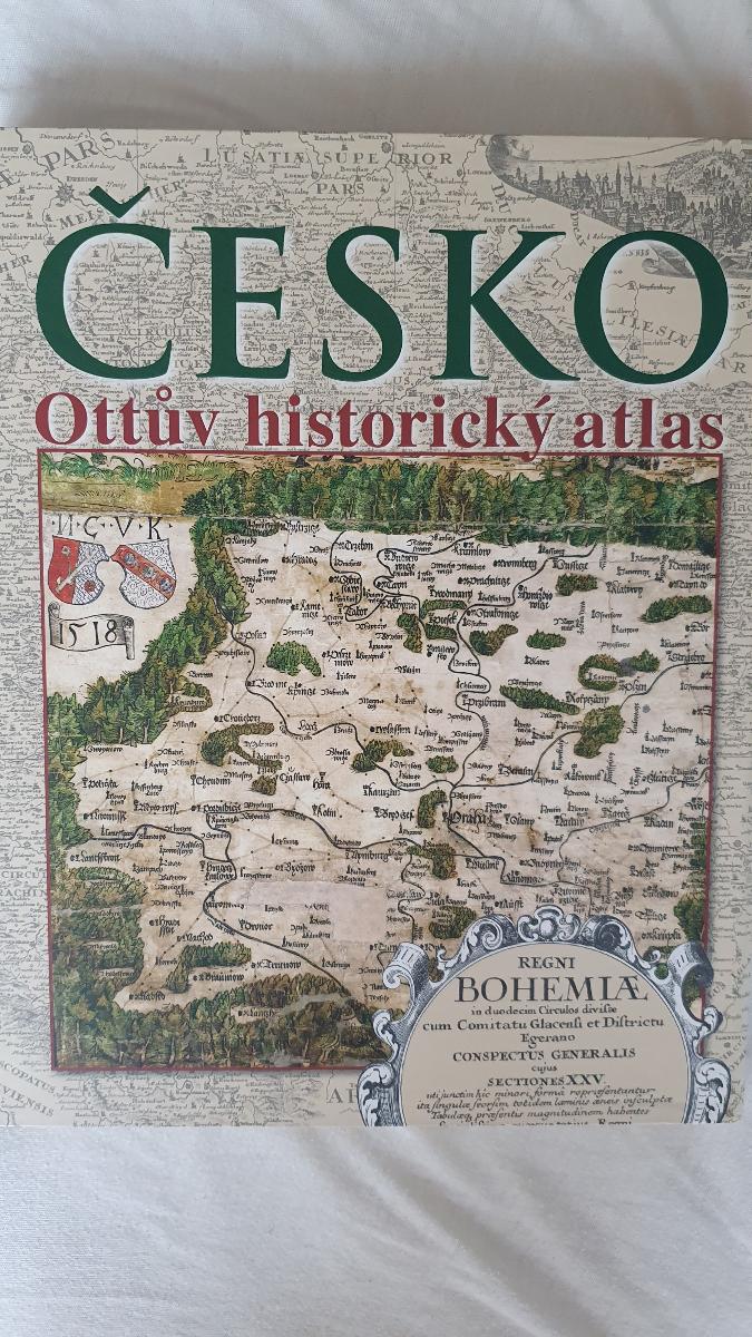Česko, Ottov historický atlas - Odborné knihy