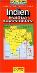 Mapa India Nepál Bangladéš Srí Lanka Bhután / VÝPREDAJ - Knihy a časopisy