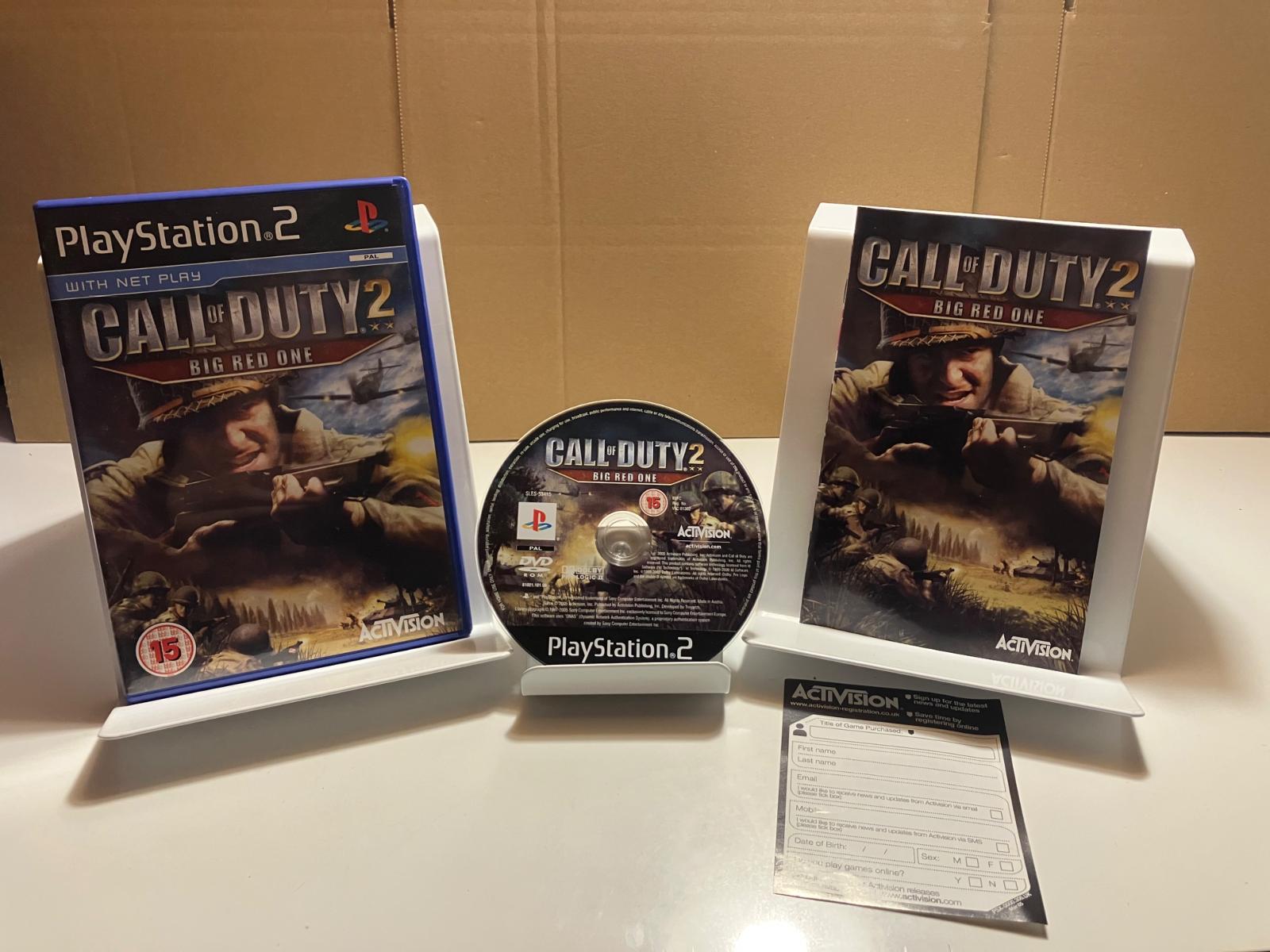PS2 Call of Duty 2 Big red one - Hry