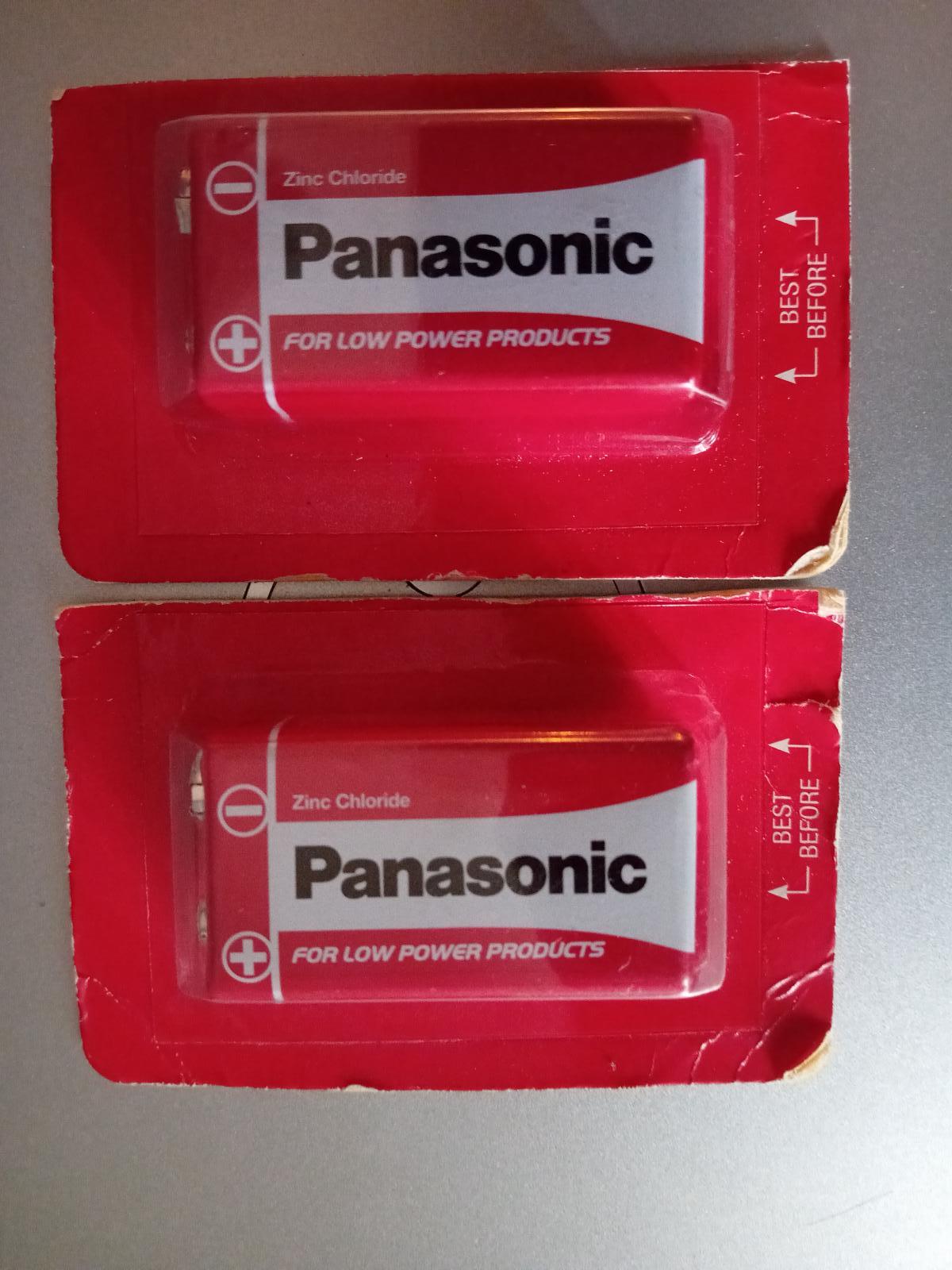 Batéria Panasonic 9V - Elektro