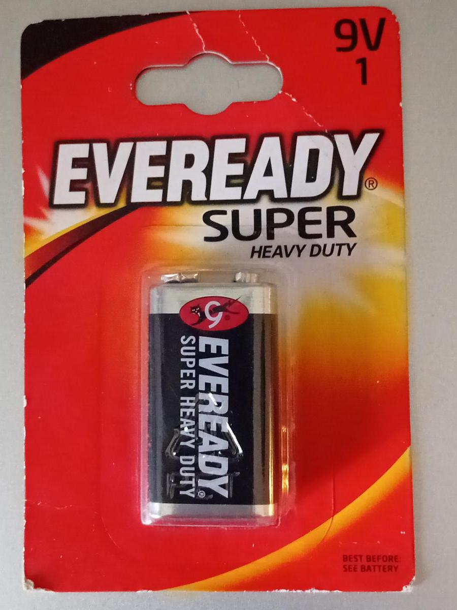 Batéria Eveready 9V Super Heavy Duty - Elektro