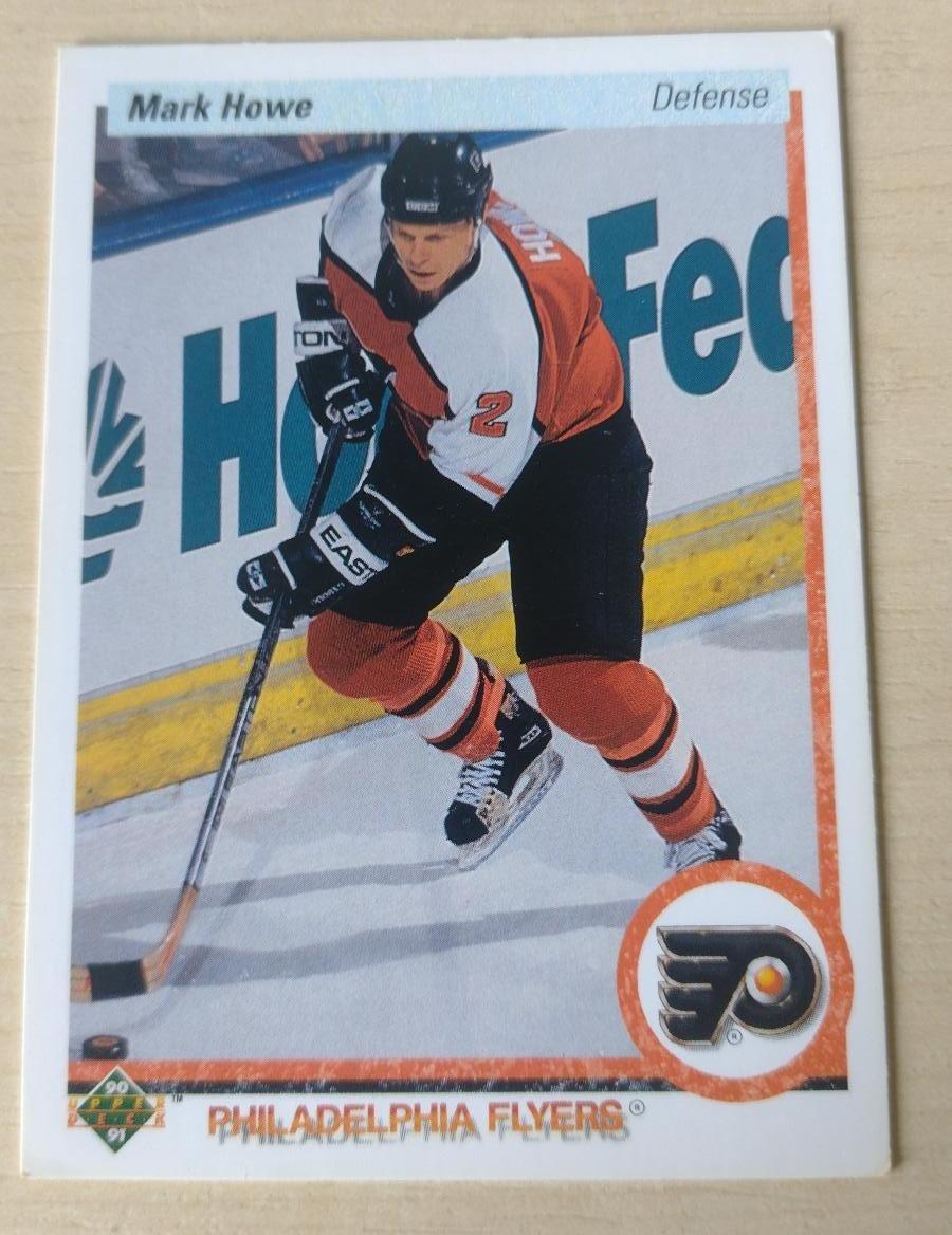 Mark Howe '90-'91 Upper Deck - Hokejové karty