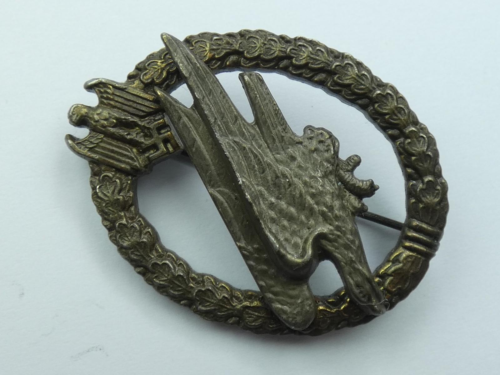 Odznak výsadkára - Wehrmacht - Vojenské zberateľské predmety