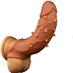 Silikónová čiapočka na penis, ktorá sa nosí cez semenníky - Erotika