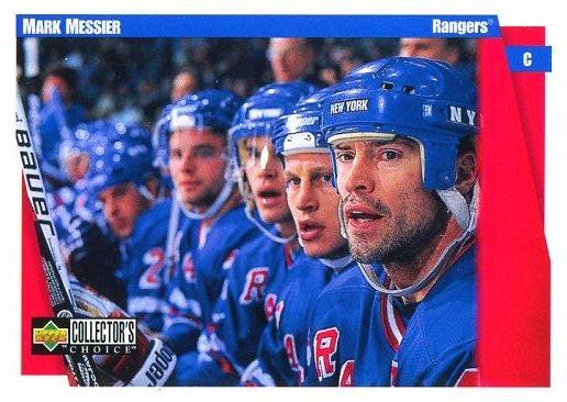 MARK MESSIER UPPER DECK COLECTOR'S CHOICE 97/98 - Hokejové karty