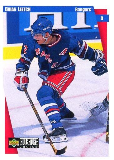 BRIAN LEETCH UPPER DECK COLECTOR'S CHOICE 97/98 - Hokejové karty