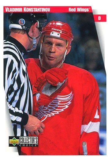 VLADIMIR KONSTANTINOV UPPER DECK COLECTOR´S CHOICE 97/98 - Hokejové karty