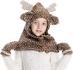 Detská zimná čiapka pletený šál sada rukavíc Vel 9let - Oblečenie pre deti
