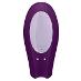 Satisfyer Double Joy violet Vibrátor pre páry ovládanie cez mobil - Erotika