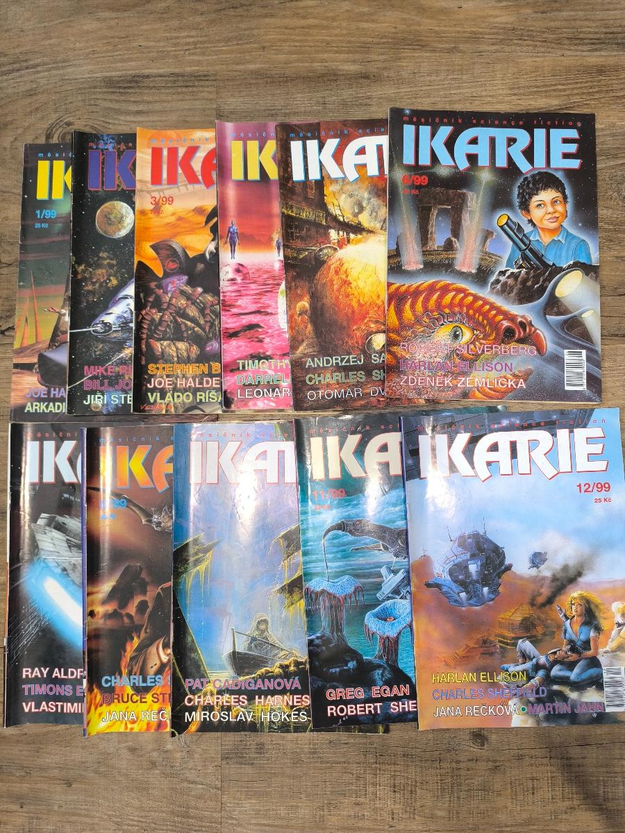IKARIE - Ročník 1999 - Chýba č.10 - Knihy a časopisy