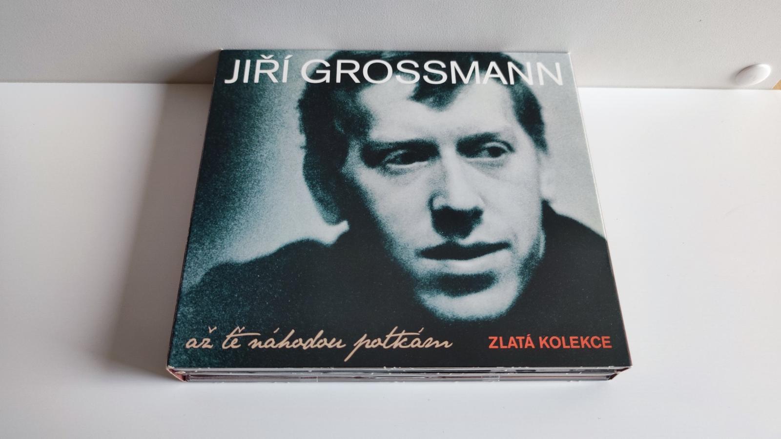3CD Jiří Grossmann Až ťa náhodou stretnem Zlatá kolekcia  - Hudba