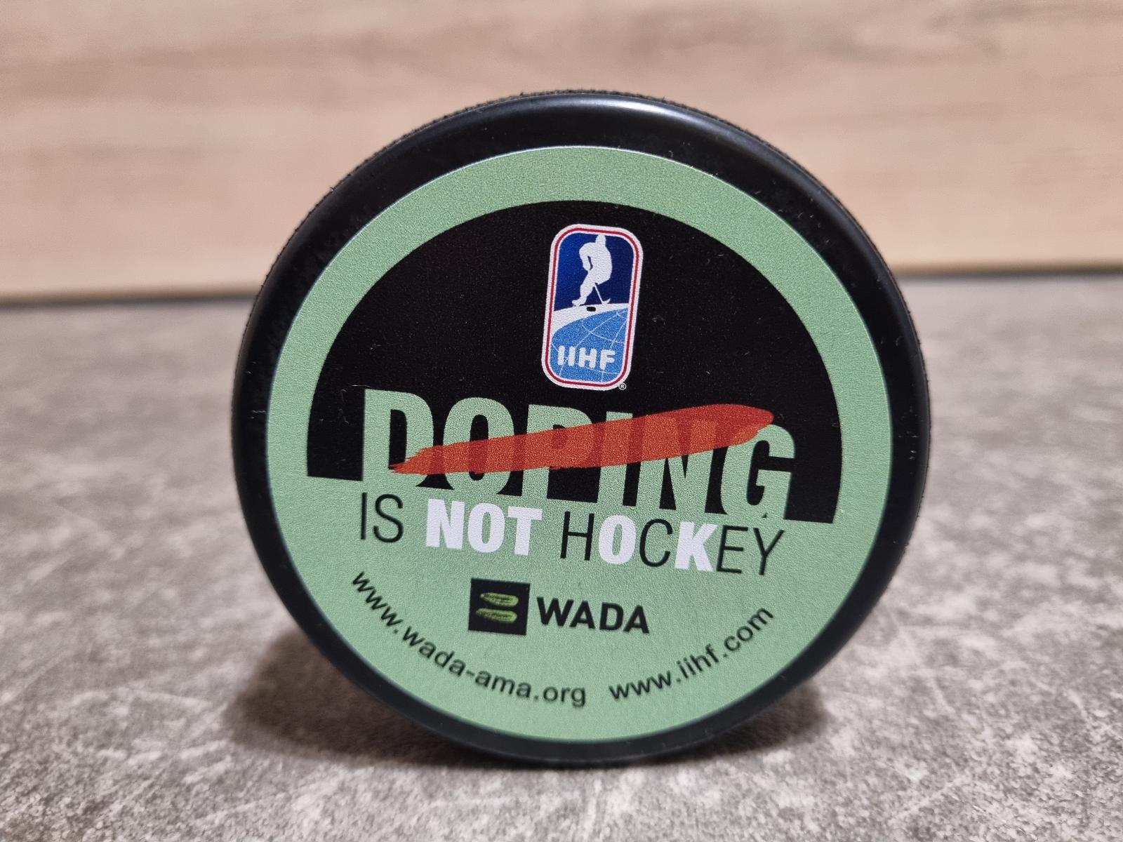 Originálny puk Doping is not hockey - Zberateľstvo