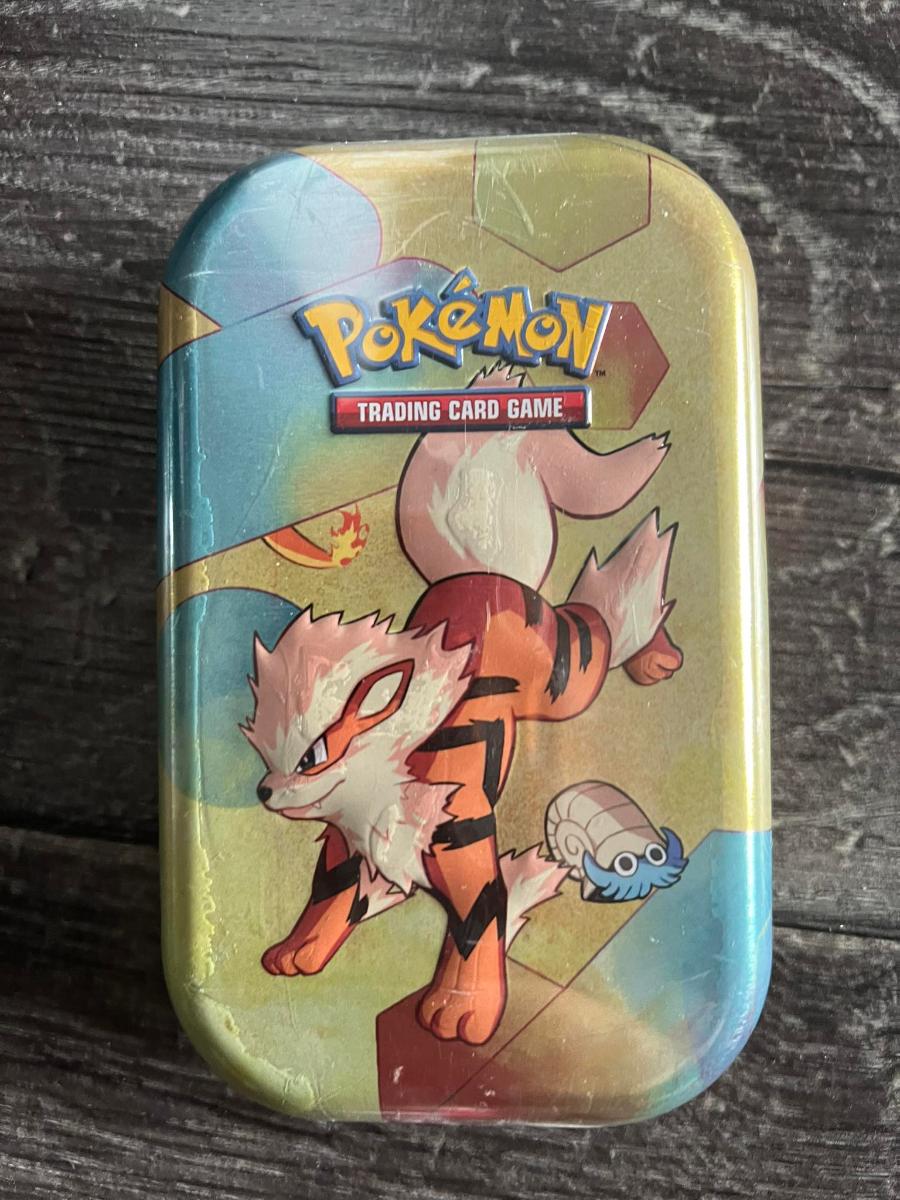 Pokémon Arkani zberateľská kartová hra Mini Tin-Box Karmesin a Purpur - Hračky