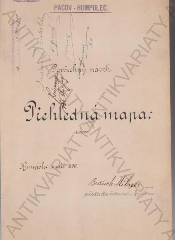 Miestna dráha Pacov-Humpolec: Povšetký návrh 1899 - Knihy
