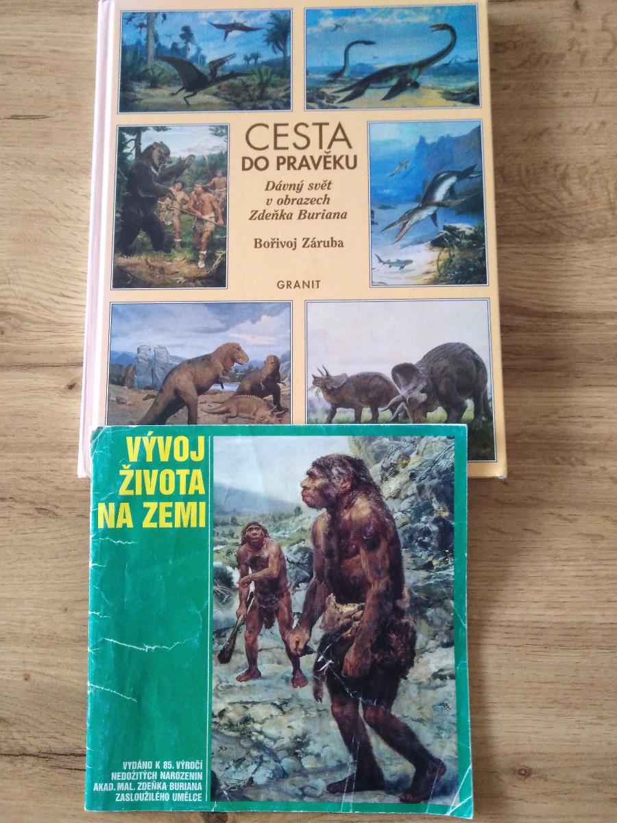 Zdeněk Burian CESTA DO PRAVEKU, VÝVOJ ŽIVOTA NA KRAJINE - Odborné knihy