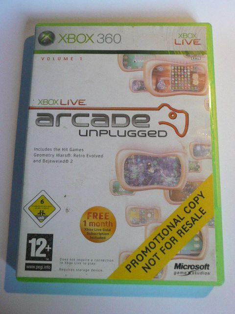 XBOX LIVE ARCADE UNPLUGGED - Hry