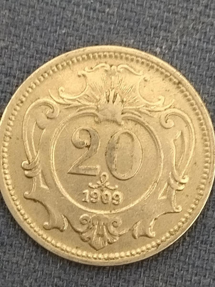 Mince Rakúsko 1909 - Numizmatika